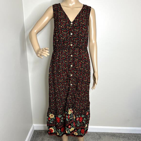 Cupshe Floral Button Down Dress - Picture 1 of 10